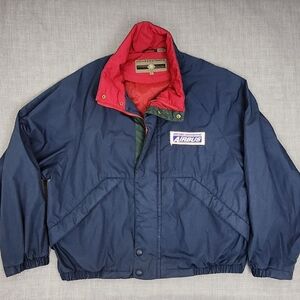 Vintage Members Only Jacket With British Aerospace Airbus Tag. Large